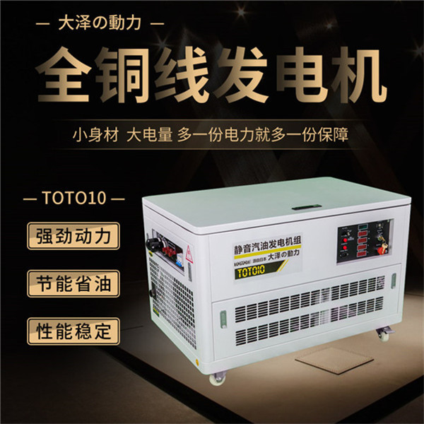 大澤12千瓦無(wú)刷靜音汽油發(fā)電機(jī)-- 上海豹羅實(shí)業(yè)有限公司