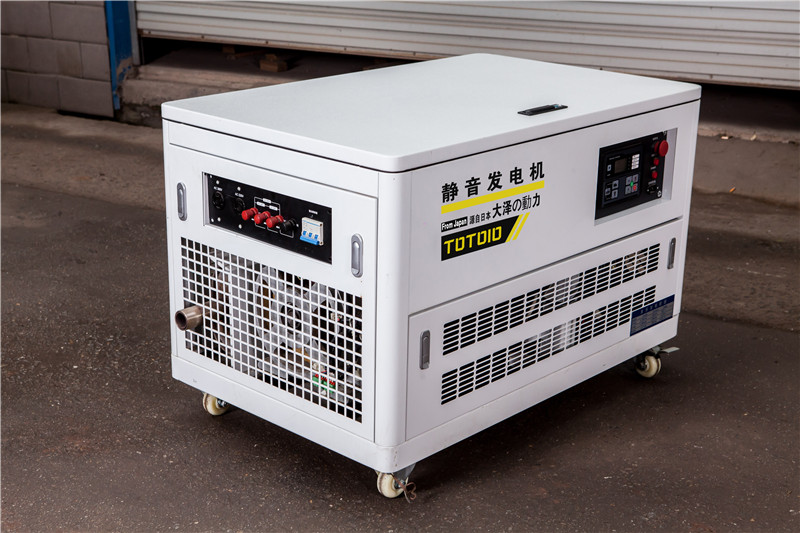 大澤動力靜音10kw汽油發電機-- 上海豹羅實業有限公司